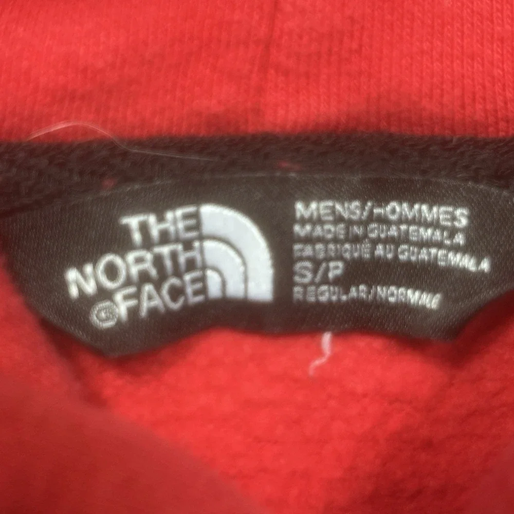 The North Face Hoodie Mens S Red Pullover Sweatshirt Half Dome Activewear A3VHC